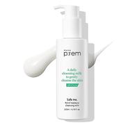 MAKE P:REM Safe Me. Relief Moisture Cleansing Milk, Gentle Makeup Remover for Sensitive Skin with Soy Protein, Korean Skin Care, 200ml, 6.76 Fl.Oz.