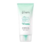 Make prem UV Defence Me Sebum Free Sun Cream SPF 50+ PA++++ Reef Safe Korean Silky Texture Sunscreen with Matte and Pore-free Finish, UVA/UVB Protection 50 ml, 1.69 fl.oz.