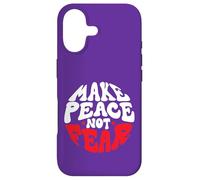 Make Peace, Not Fear Case for iPhone 17
