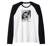 Make Peace Not Profits No More War Raglan Baseball Tee