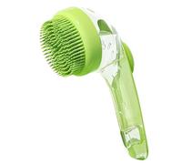 Make Pet Bathing Fun! Our Magical Pet Bath Brush Makes More Bath Bubbles, Owners Don'T Hurt Their Hands And Pets Are More Comfortable! (green)