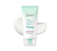 Make prem UV Defence Me Sebum Free Sun Cream SPF 50+ PA++++ Reef Safe Korean Silky Texture Sunscreen with Matte and Pore-free Finish, UVA/UVB Protection 50 ml, 1.69 fl.oz.
