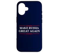 Make Russia Great Again - Funny Russian Pride Case for iPhone 16