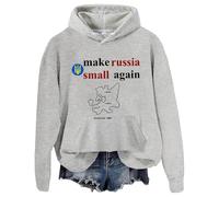 Make Russia Small Again Hoodie, Make Russia Small Again, Make Russia Small Again Sweatshirt, Unisex Hoodie Grey