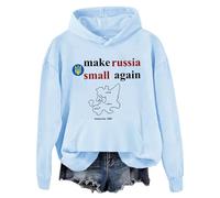 Make Russia Small Again Hoodie, Make Russia Small Again, Make Russia Small Again Sweatshirt, Unisex Hoodie Carolina Blue