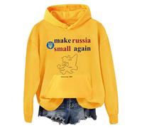 Make Russia Small Again Hoodie, Make Russia Small Again, Make Russia Small Again Sweatshirt, Unisex Hoodie Yellow