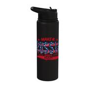 Make Russia Small Again Patriotic Statement Stainless Steel Insulated Water Bottle