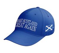 Make Scotland Great Again Cap Scottish Pride Patriot Culture Heritage Baseball Hat, One Size, Royal Blue
