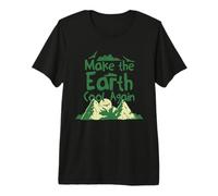 Make The Earth Cool Again Climate Change Activist Premium T-Shirt