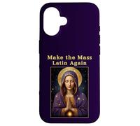 Make The Mass Latin Again Roman Catholic Traditional Case for iPhone 16