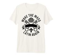 Make The Mass Latin Again Traditional Catholic Liturgy Premium T-Shirt