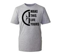 Make This Life Yours T-Shirt, Take That Tour Music Concert Shirt, Kids Unisex Adults Tee Top (HeatherGrey, L Years)