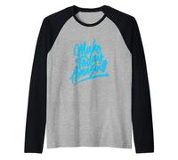 Make Today Amazing Positive Inspirational Motivational Quote Raglan Baseball Tee