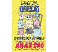 Make today ridiculously amazing, Cat Team Women Notes(Composition Book Journal and Diary): Pocket size Inspirational Quotes Journal Notebook, Dot Grid (110 pages, 5.5x8.5")