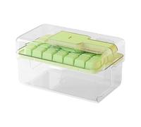 Make Tray for Freezers, Maker Tably | Double Structure. Repeated Ice Scoops are Equipped with an Easy Removal of With The Lid You Can Easily Lollipop
