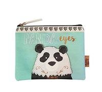 Make-up Bag for Handbag Cosmetics Bag Pencil Case with Zip, Penny Black Panda, 15.5 x 20 x 2 cm