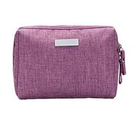 Make Up Bag Large Capacity Cationic Travel Wash Hand Cosmetic Bag Storage Bag Perfect for Daily Use in Your Handbag Or Purse (Purple, One Size)