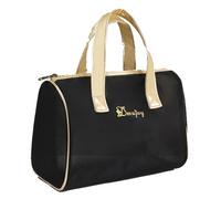 Make up Bag Mesh Cosmetic Bag Portable Toiletry Bag Transparent Toiletry Bag Black Can Organize Cosmetics Skin Care Product Toiletries Small(B,L)