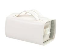 Make up Bag Removable Folding Cosmetic Bag Leather Waterproof Toiletry Bag Portable 4-in-1 Organizer Organize Cosmetics Skincare Product Small(Wei)