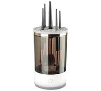 Make Up Brush Cleaner - Electric Makeup Brush Cleaner Machine | Electric Makeup Brush Cleaner | Electric Brush Scrubber Machine | Portable Automatic Makeup Brush Cleaning Tool Fit For All Size Makeup