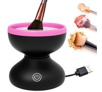 Make up Brush Cleaner Machine Pro. Wash in Seconds, 3.5" Electric Makeup Brushes Cleaner, Various Types of Makeup Brushes Cleaning Available, Gifts to Her
