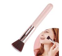 Make Up Brush, Flat Top Kabuki Foundation Brush Expert Face Makeup Ultimate Blending Brushes, Full Coverage Tapered Cheek Buffing Brushes For Liquid Cream Flawless Powder Cosmetics Stippling Concealer