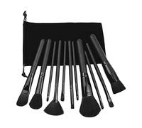 Make Up Brush Sets For Women, Full Face Eye Brush, Makeup Brushes For Teen Girls, Small Makeup Brush Set, Sleek Black Design For Eyeshadow, Powder, Perfect