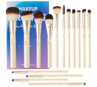 Make Up Brushes 15pcs Premium Synthetic Foundation Brush Makeup Brush Set Varied Make Up Set Eyeshadow Brushes with Gift Box