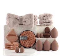 Make up Brushes 33 Pcs Makeup Kit, Premium Synthetic Foundation Powder Blending Face & Eyes Makeup Brush Set (20Pcs)
