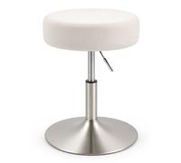 Make-up & dressing stool seat padded upholstered bar swivel height-adjustable
