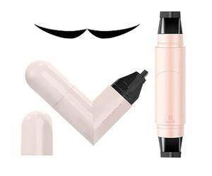 Make-up Eye Corner Stamp, 2 Tips Eye Corner Wings Stamp for Makeup Application, Quick-Drying Smudge-proof Stencils for Cosmetics for Travel, Dating and Weddings