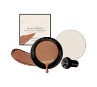 Make-up Foundation Cushion, Moisturising and Covering 15 g, Cushion Foundation in Mushroom Shape for Women, for Sensitive Skin as well as for Commuting, Wedding, Stage, Time of Day, Date, Night, and R