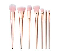 Make-up Lips Brush Eyebrows Powder Eye Make-up Brush Shadow 7PCS Brush Womens Hair Brush (B One Size)