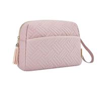 Make Up Organiser Cosmetic Bag Toiletry Bag Storage Cosmetic Storage Bag Portable Hand Held Dry and Wet Separation Large Capacity Perfect for Weekend and Holiday Packing
