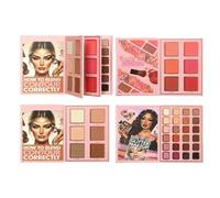 Make Up Palette - 36-Colors Waterproof Foldable Book-Design Blush,3-Layer Eyeshadow Makeup - for Party Beauty Fashion Commute Women Girls Travel