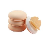 Make Up Powder Pad, Soft Face Puff for Loose Powder, Round Beauty Cosmetic Sponge for Women, Adults, Friends, Beautician