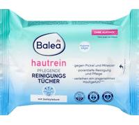 Make-up remover wipes, cleaning wipes, 25 pieces, DM Germany, compatible with balea, Abschminktücher pflegend, Hautrein, 25 St