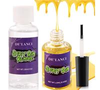 Make-up Spirit Gum + Remover Combination Set, Skin Glue Face Remover, Spirit Gum Adhesive for Special Effects Halloween Carnival Theatre, SFX Zombie Vampire Evil Clown Stage Make-Up Body Glue