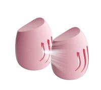 Make Up Sponge Holder,2-piece Dust Proof Ventilated Storage - Makeup Sponge Travel Case - for Countertop Toiletry Bathroom Daily Women