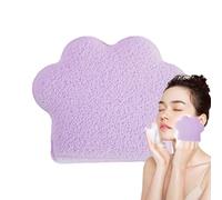 Make Up Sponges for Face Cleaning | Kitten Paw Enlarged Face Cleansing Puff,Manual Enlarged Scrubbing Pads Cosmetic Removal Towels for Travel