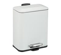 Make-up Trash Can Bathroom Bin Pedal 5L Waste Round Rubbish Narrow Soft-Close