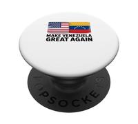 Make Venezuela Great Again Venezuelan Freedom Liberty Flag PopSockets Adhesive PopGrip