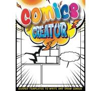 Make Your Comic: Comic Book Layout Pages | Pre K Educational Activities Set With Creative Writing And Drawing Layouts