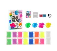 Make Your Own Bouncy Set For Children From 8 Years Colourful Bouncy Make Yourself Scientific Experiment Box Fidgets (B, One Size)