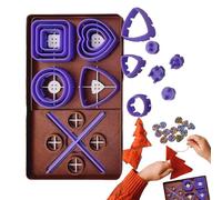 Make Your Own Buttons Kit, Clay Button Making Tool Beginners, D I Y Craft Kit, Purple, Ideal for Kids, Teens, Adults, Artists, and Handmade Project Lovers