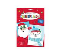 Make Your Own Christmas Faces Fun Kids Stickers Festive Activity Gift