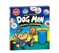 Make Your Own Dog Man Puffy Stickers - includes supa awesome puffy sticker maker to create 60 stickers! (Klutz)