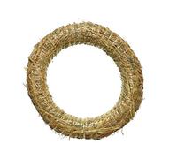 Make Your Own Floral/Christmas Wreath - Blank Straw Wreath/Ring For Christmas Crafts - Available Sizes - 25 cm / 30 cm OR 50 cm (25 cm)