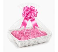 Make Your Own Gift Hamper Basket Kit - Wicker Hamper Box for Christmas, Birthday, Wedding, Easter - Empty Gift Baskets for DIY Presents and Hampers
