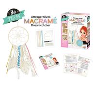 Buki France Macrame Dream Catcher Making Gift Set. Macrame Dreamcatcher Wall Decoration Kit. Homemade Dream Catcher with Accessories & Instructions. Arts & Crafts for Kids. Suitable for Boys Girls 8+